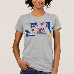 Feierlichkeiten zum Unabhängigkeitstag in Kap Verd T-Shirt