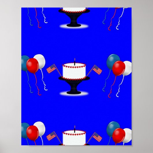 Feierlichkeiten zum Unabhängigkeitstag zum Thema Poster (Vorne)