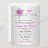 Feierlichkeiten zum Zauber-Silberschläger Einladung (Vorne/Hinten)