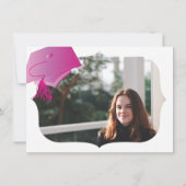 Feierlichkeiten zur Teilnahme an der Prager Gradui Einladung (Rückseite)