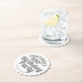 Feiern 100 Jahre. 100. Geburtstagsparty Untersetzer (Vor Ort)