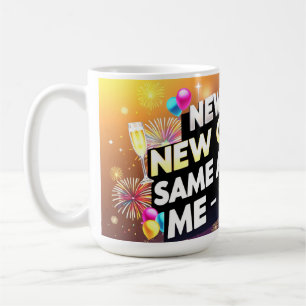 Feiern 2025 Neujahr, Neue Ziele, Phantastisch Kaffeetasse