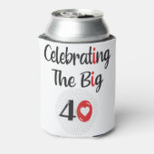 Feiern 40 dosenkühler (Kanne Rückseite)