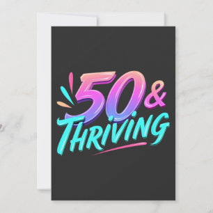 Feiern 50. & 3. Geburtstag Einladung