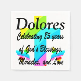 FEIERN 85 JAHRE DER WAREN LIEBE NAPKINS SERVIETTE