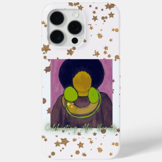 Feiern Afro Beauty Case-Mate iPhone Hülle (Rückseite)