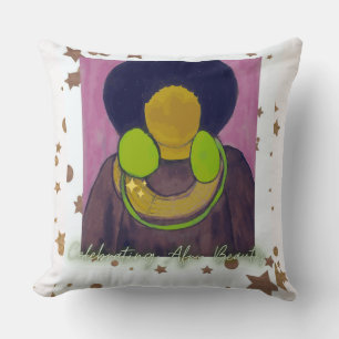Feiern Afro Beauty Kissen