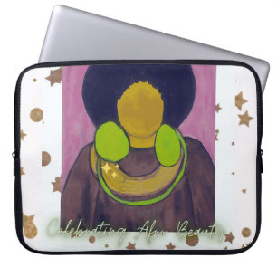 Feiern Afro Beauty Laptopschutzhülle