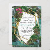 Feiern am magischen Fantasy-See Einladung (Vorderseite)