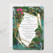 Feiern am magischen Fantasy-See Einladung (Vorderseite)