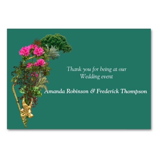 Feiern am magischen Fantasy-See Tischnummer (Rückseite)