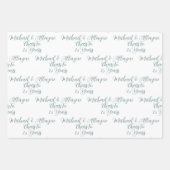 Feiern auf 75 Jahre Alter Grün 75 Jahre Geschenkpapier Set (Vorderseite 2)