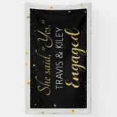 Feiern! Banner für kundenspezifisches Engagement (Vertikal)