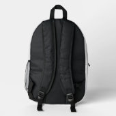 Feiern Bedruckter Rucksack (Rückseite)