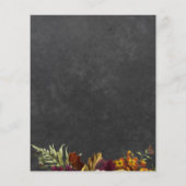 Feiern bis 30 Jahre rustikaler Herbst 30. Geburtst (Rückseite)