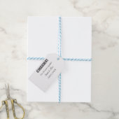 Feiern bis 30 Jahre zusammen Jubiläum geben den Na Geschenkanhänger (Mit Garn)