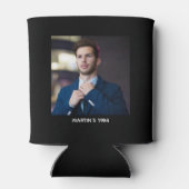 Feiern bis 40. Geburtstag Elegant Funny Black Dosenkühler (Rückseite)