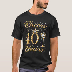 Feiern bis 40 Jahre, 40. Geburtstag der Königin, 4 T-Shirt