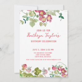 Feiern bis 50 Jahre Meilenstein Geburtstag Einladung