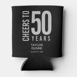 Feiern bis 50 Jahre Silver Birthday Dosenkühler