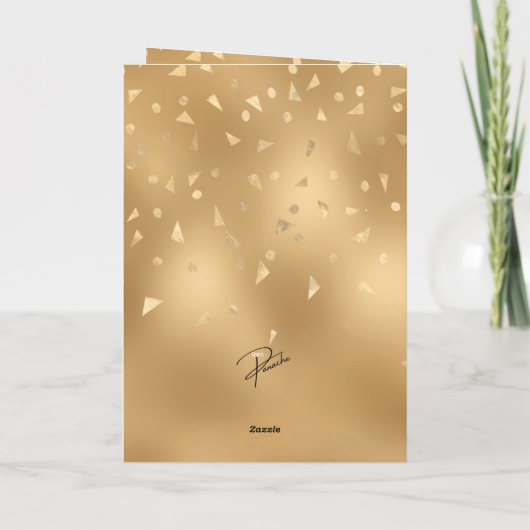 Feiern bis 60 für Ihre Girly Sparkle 60. Geburtsta Karte (Rückseite)