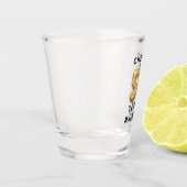 Feiern bis fünfzig Jahre Geburtstagsschussglas Schnapsglas (Links)