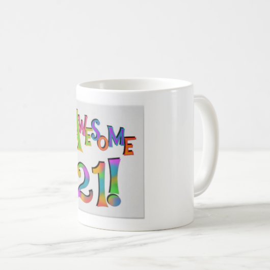 Feiern das fantastisches zwanzig kaffeetasse (VorderseiteRechts)