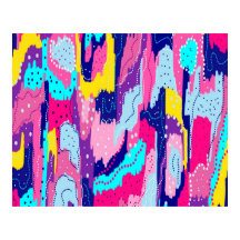 Feiern der Abstrakten Farbkunst