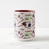 Feiern der American Football Time Tasse (Zentrum)