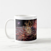 Feiern der amerikanischen Kaffee-Tasse Kaffeetasse (Links)