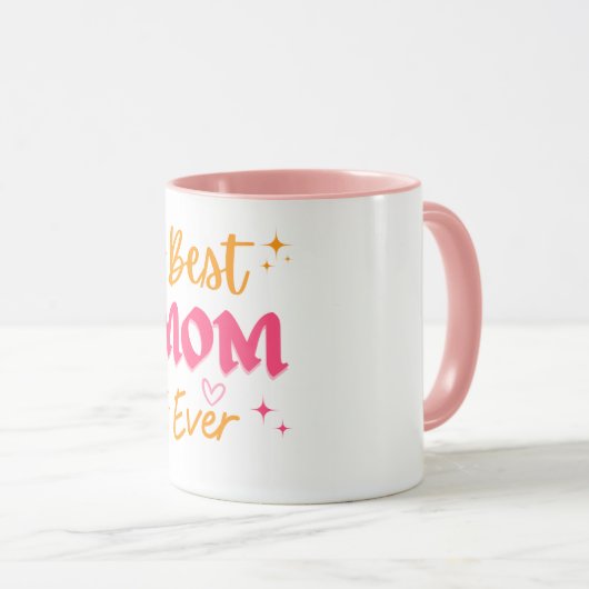 "Feiern der besten Mutter" Tasse (VorderseiteRechts)