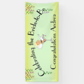 Feiern der Blond Bridge zum Duschen / Party Banner (Vertikal)