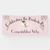 Feiern der Braut zum Duschen / Party Banner (Horizontal)