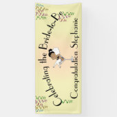 Feiern der Braut zum Duschen / Party Banner (Vertikal)