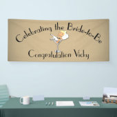 Feiern der Braut zum Duschen / Party Blond Banner (Messe)