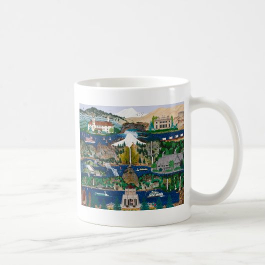 Feiern der Columbia-Schlucht Kaffeetasse (Rechts)