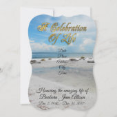 Feiern der Einladung zum Strand von Life (Vorderseite)