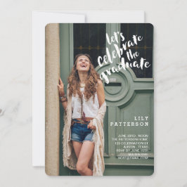 Feiern der Einladung zur Graduiertengruppe