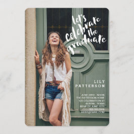 Feiern der Einladung zur Graduiertengruppe