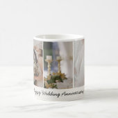 "Feiern der ewigen Liebe - Tasse zum Foto zum Jahr (Mittel)