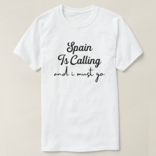 Feiern der Kultur Spaniens Flag T - Shirt