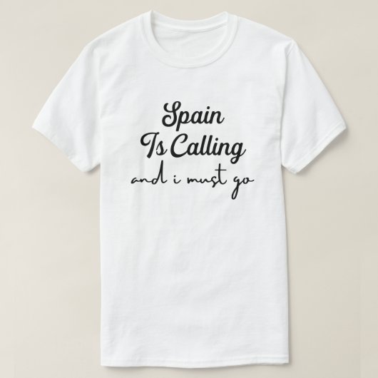 Feiern der Kultur Spaniens Flag T - Shirt (Design vorne)