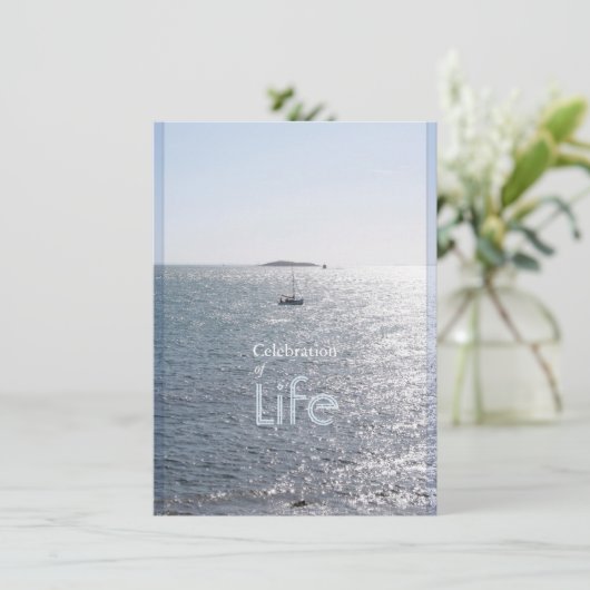 Feiern der Lebensaison 3 Einladungen (Stehend Vorderseite)