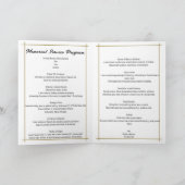 Feiern der Lebensdauer der geklappten Ankündigungs Ankündigung (Innenseite)