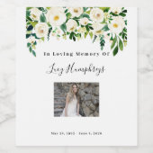 Feiern der Lebensdekoration, Weinflaschen-Etikett, Weinetikett (Einzelnes Label)