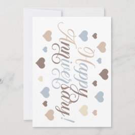 Feiern der Liebe: glücklicher Jahrestag Einladung