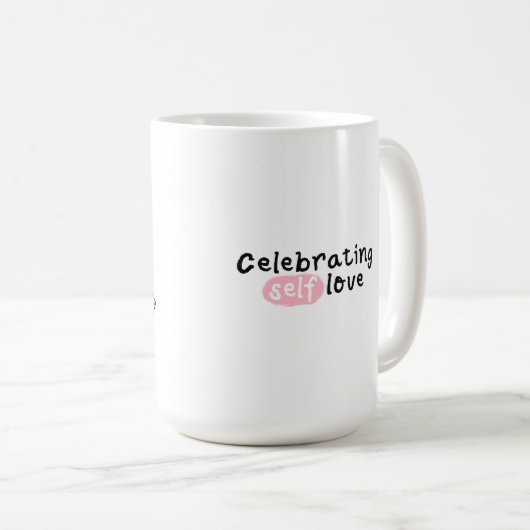 Feiern der Liebe Valentine Kaffeetasse (VorderseiteRechts)