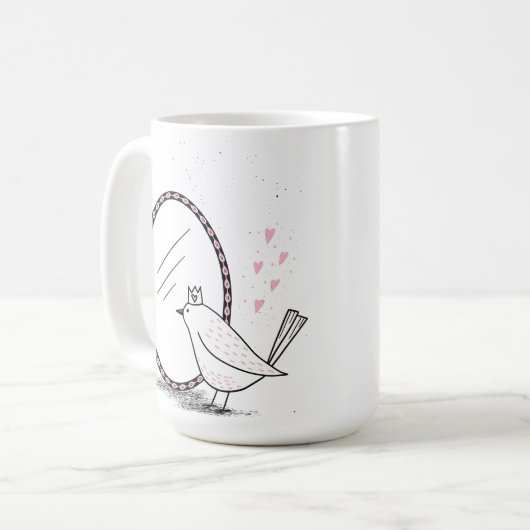 Feiern der Liebe Valentine Kaffeetasse (Vorderseite Links)