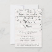 Feiern der Live-Einladung Vip Silver Einladung (Rückseite)