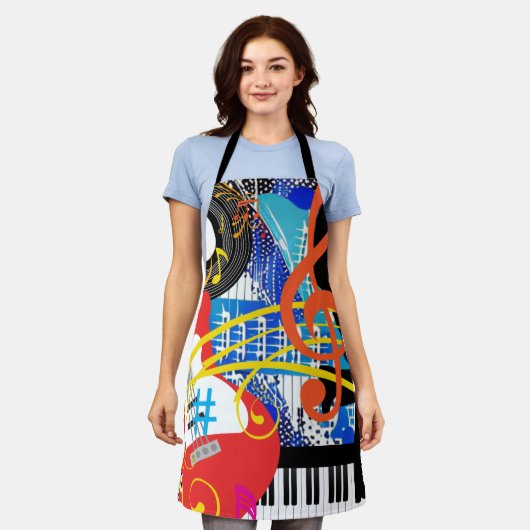 Feiern der Musik-Schürze Schürze (Getragen)